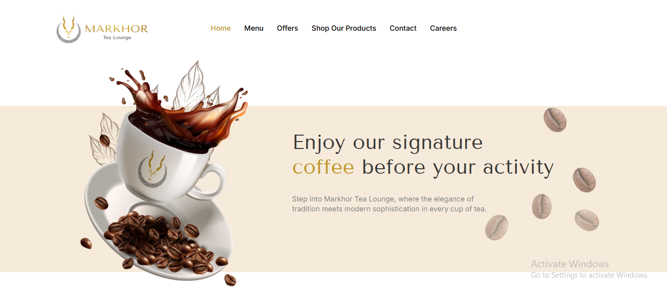 Restaurant Website 3